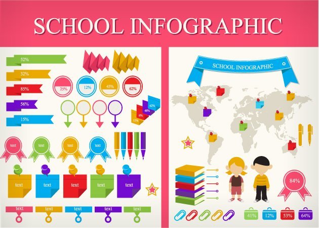 school-infographic-vector-small