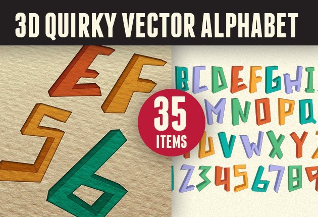 letterzilla-super-premium-vector-alphabets-3D-quirky-small