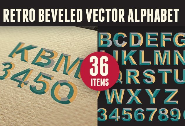 letterzilla-super-premium-vector-alphabets-retro-beveled-small