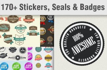 Cheapy Friday: Get 170 Stickers, Seals & Badges for Just $8