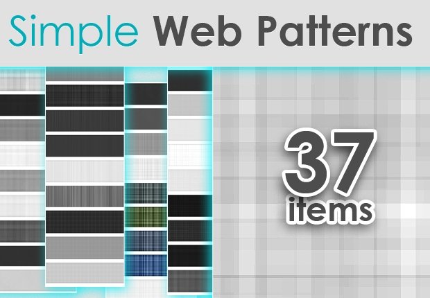 2nd Subtle Texture Pattern Set: 37 -photoshop patterns worth $10