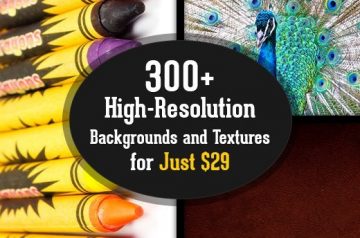 300+ High-Res Backgrounds & Textures for Only $29