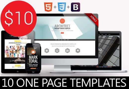 Responsive Templates for HTML 5 And Wordpress - InkyDeals