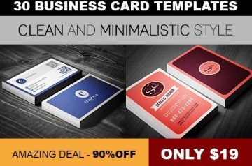 Premium Business Card Templates for Just $19 (90% Off)