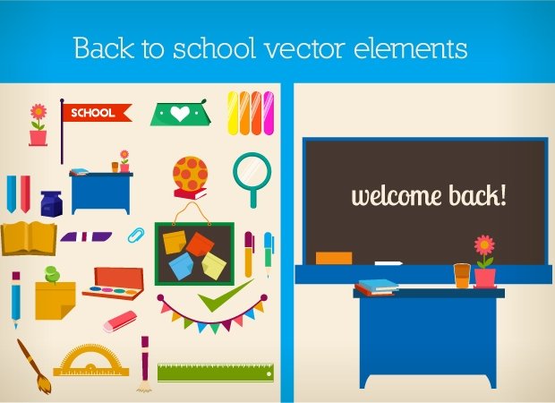 back-to-school--flat-vector-elements-small
