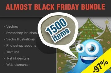 Black Friday Surprise: $1839 Worth of Design Goodies for Only $49