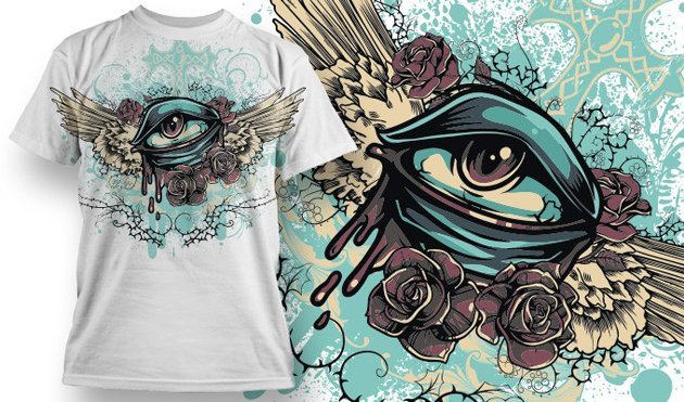 surreal designs on t shirt