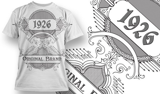 1926 - t shirt design