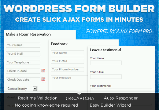 Professional-looking web forms
