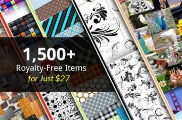 Photoshop Resources Kit: 1,500+ Royalty-Free Items for Just $27