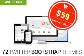 Premium Bootstrap Templates with a Commercial License – Only $59
