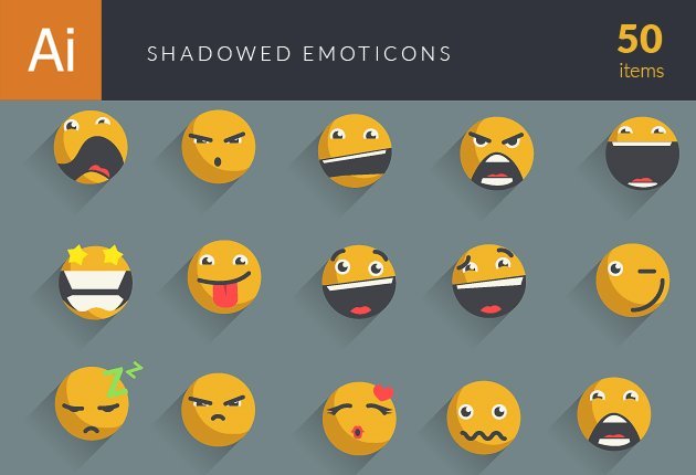 shadowed-emoticons-small