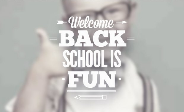 back to school typography designs -preview