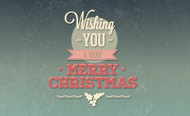 christmas typography designs -preview