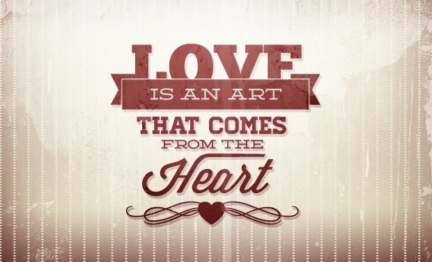 valentines typography designs -preview