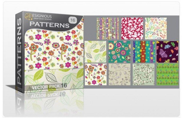 Seamless-patterns-vector-pack-16 inkys special typography patterns