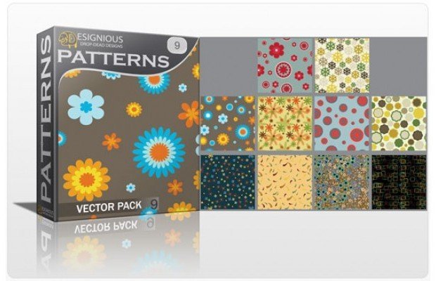 Seamless-patterns-vector-pack-9 inkys special typography patterns