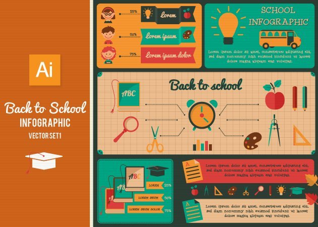 Designtnt-Vector-Back-To-School-Infographic-Set1-small