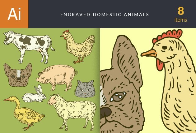 designtnt-vector-engraved-domestic-animals-small