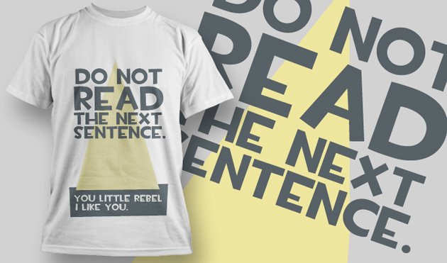 Funny-Text-T-Shirt-Design