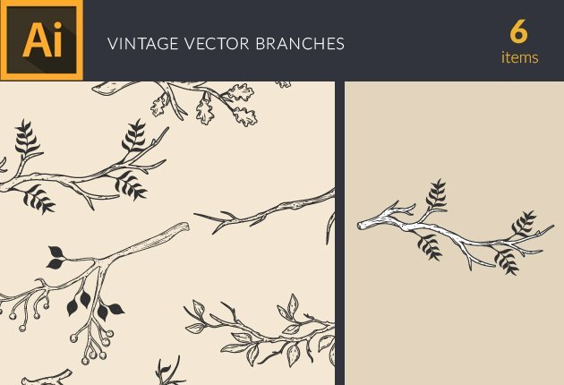 Designtnt-Branches-Vintage-Vector-Set1-small