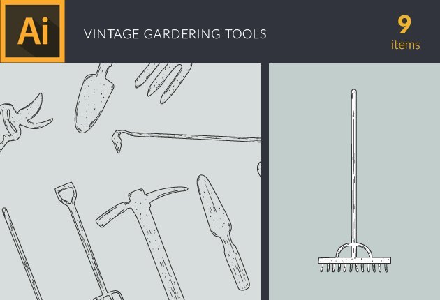 Designtnt-Gardering-Tools-Vintage-Vector-Set-2-small