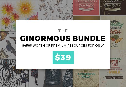 The Ginormous Bundle with $4505 worth of Premium Resources – Only $39