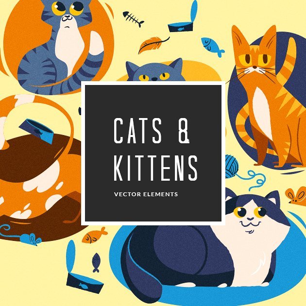 designtnt-vector-cats-small