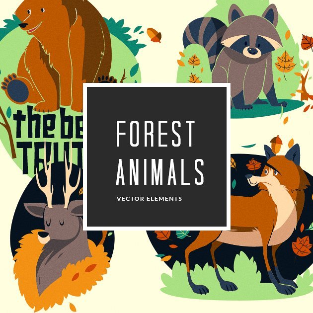 designtnt-vector-forest-animals-small