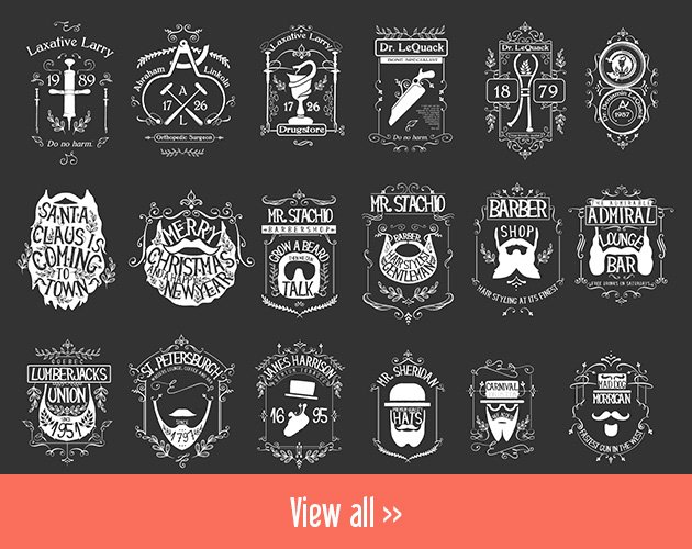 print-shop-collection-templates- vintage typography
