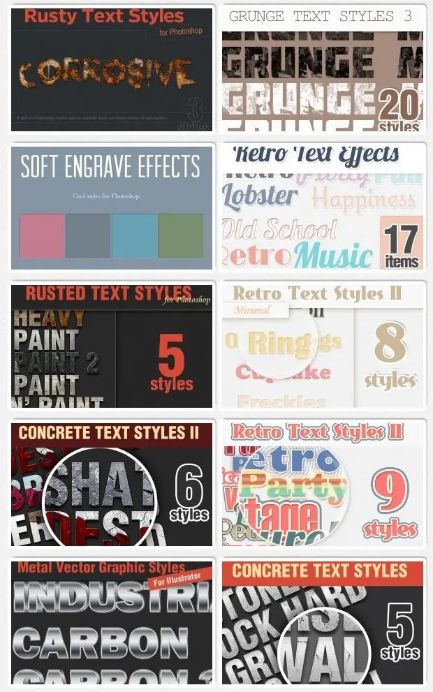 Photoshop Addons Preview Images