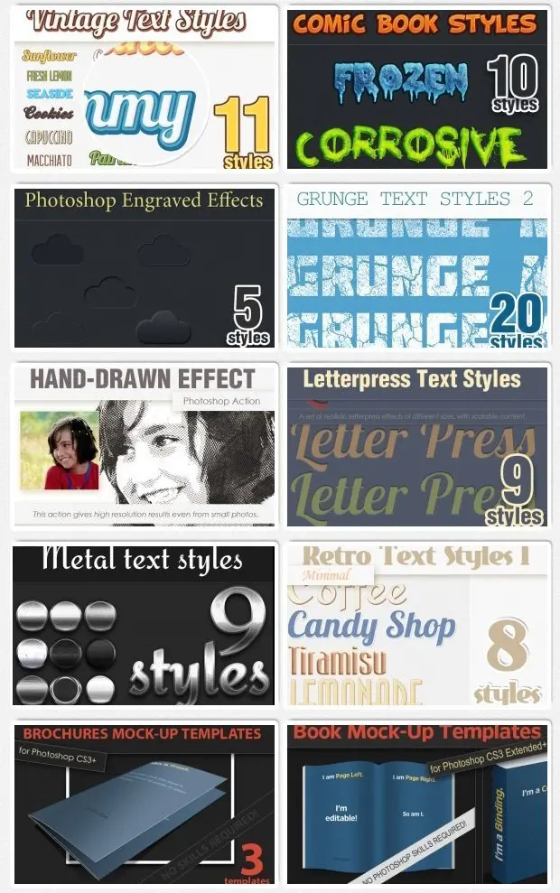 Photoshop Addons Collage