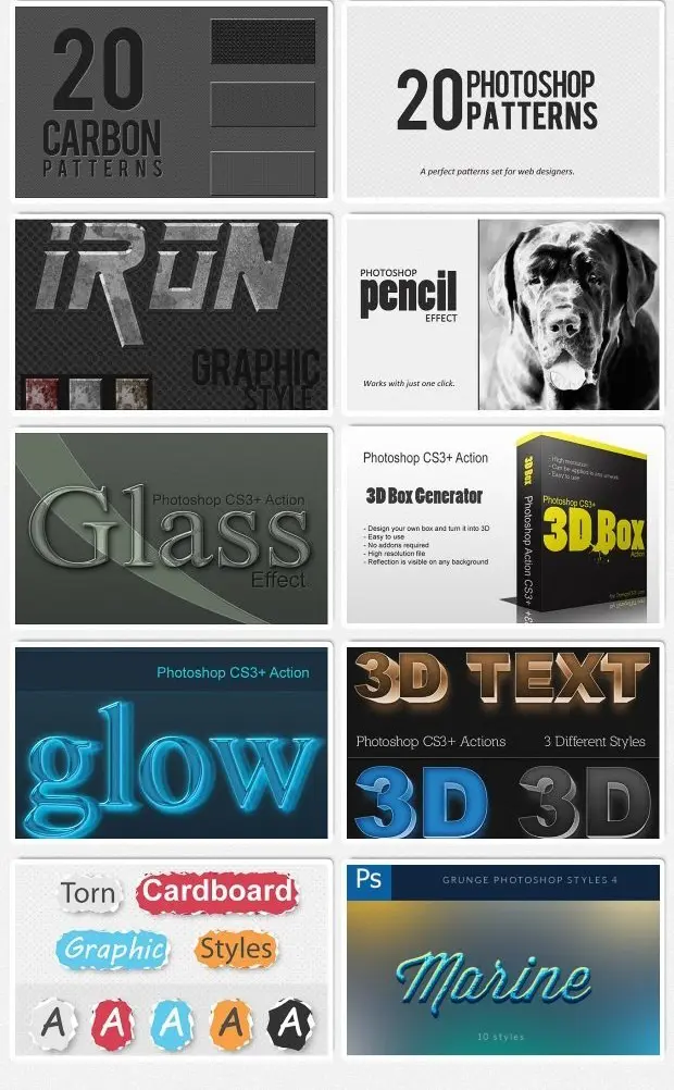 Photoshop Addons Preview