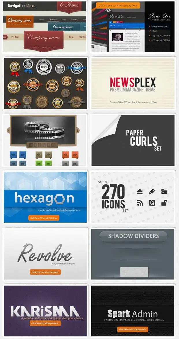Web and Print Design Resources Image