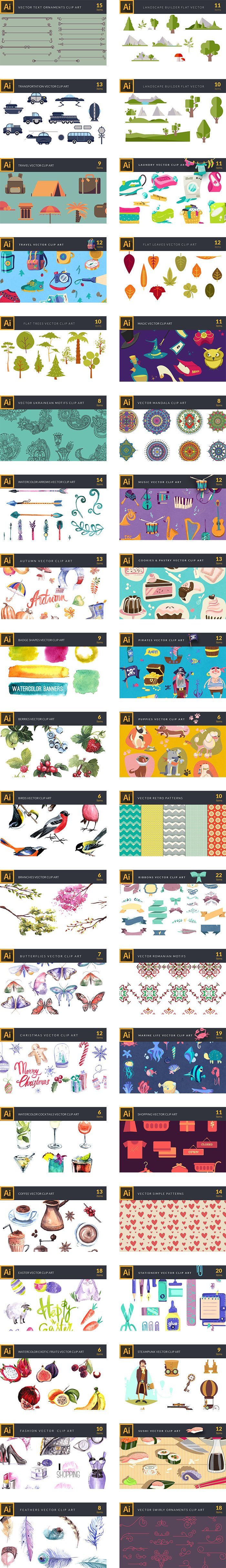 preview-158 Premium Vector Clip Art Packs-2