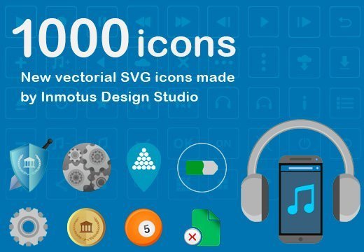 Vectorial SVG icons for making your designs look amazing - Inkydeals