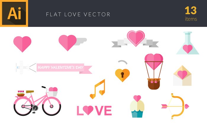 Illustrated flat vector