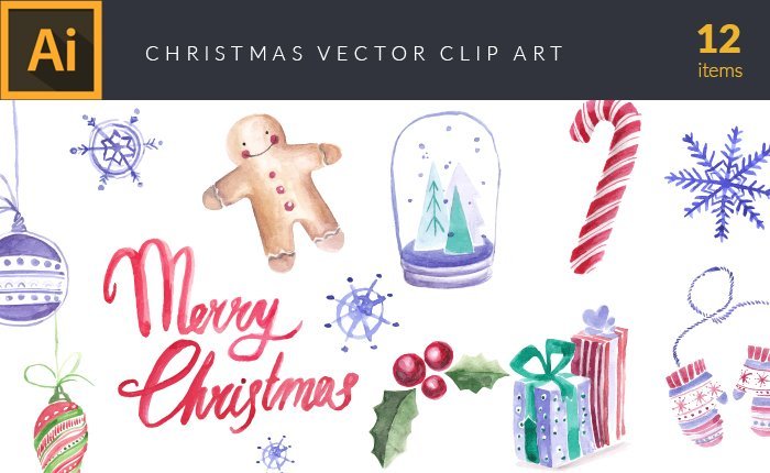 design-tnt-vector-watercolor-illustrations christmas-small