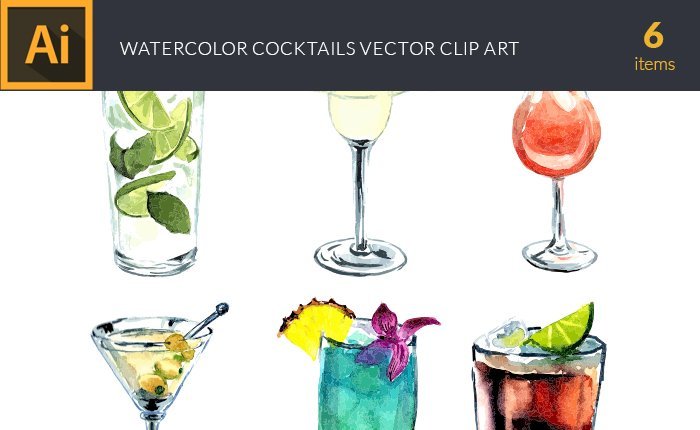 vector-watercolor-cocktails-small