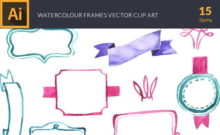 vector-watercolor-frames-small