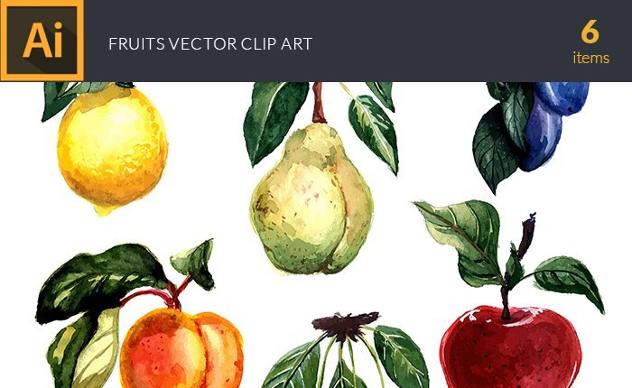 vector-watercolor-fruits-small