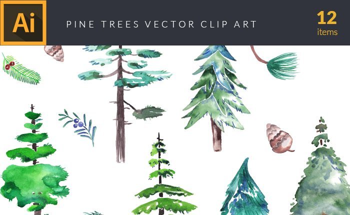 design-tnt-vector-watercolor-pine-trees-small