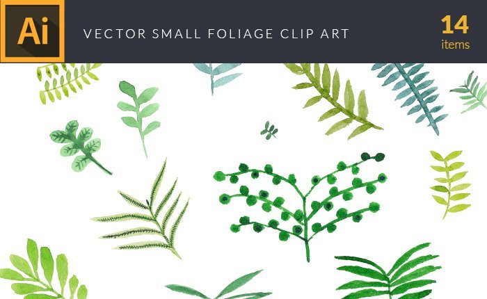 vector-watercolor-small-foliage-small