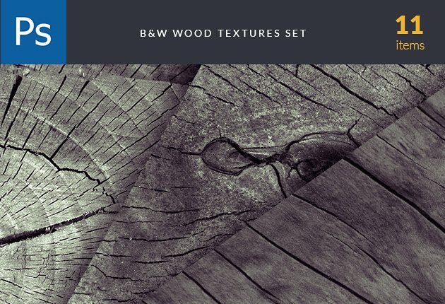 BW-wood-textures set-preview