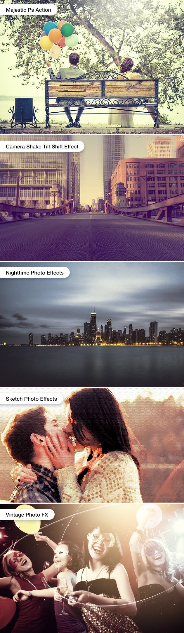 Magnificent Photoshop editing Effects Preview