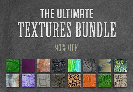 The Ultimate Textures Bundle with 180+ Resources – Only $24