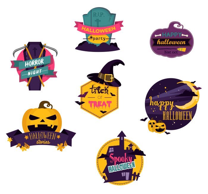 halloween-badges