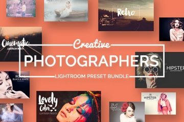 Creative Photographers Ligthroom Presets Bundle - Only $25
