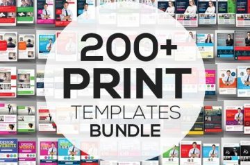 Print Template Bundle - 200+ – Only $15 - Buy Now