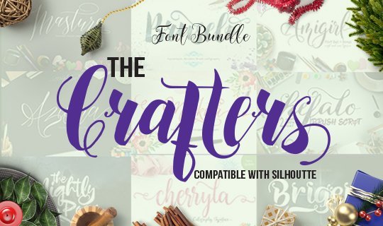 Crafters Font Bundle